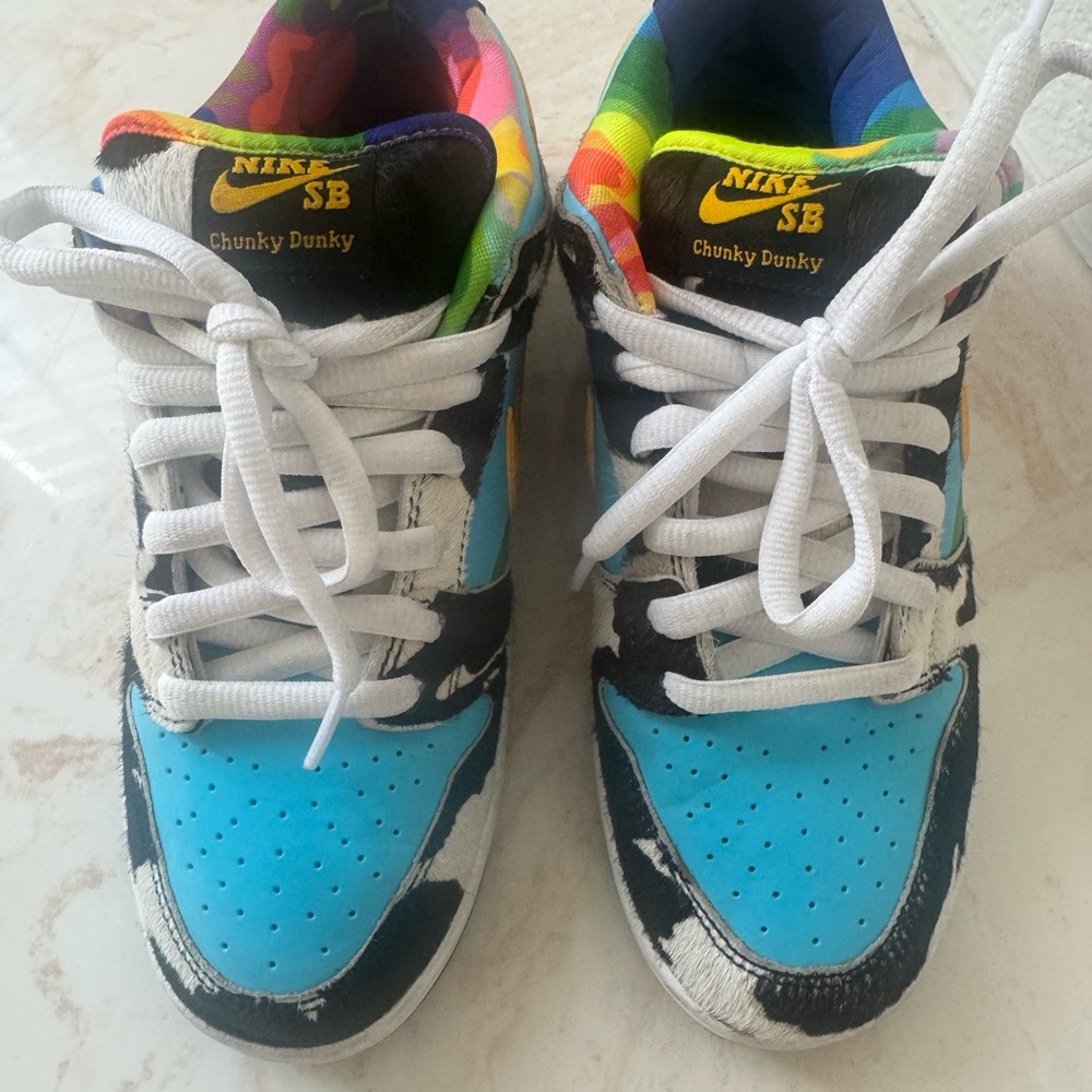 Nike SB Dunk low Chunky Dunky Sneakers - Blue and Multicolor